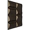 Ekena Millwork 19 5/8in. W x 19 5/8in. H Robin EnduraWall Decorative 3D Wall Panel Covers 2.67 Sq. Ft. WP20X20RBCDB - alternate 3
